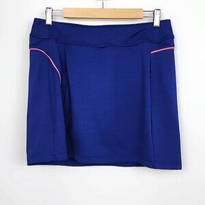 Under Armour Women's Royal Blue Pink Trim HeatGear Athletic Skort Small